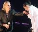 Christophe, roi du spectacle à Versailles, accueilli par une Helena Noguerra aux allures de princesse...
