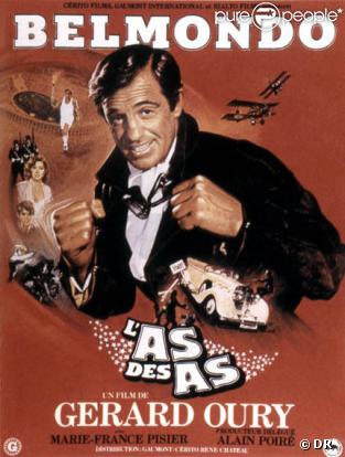 Affiche de  L'as des As  avec Jean-Paul Belmondo et Rachid Aaron Ferrache
