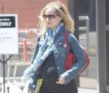 Sarah Michelle Gellar, enceinte, se balade à Los Angeles. 23/07/09