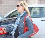 Sarah Michelle Gellar, enceinte, se balade à Los Angeles. 23/07/09