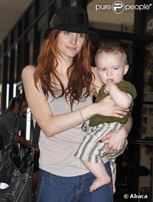 Ashlee Simpson et Bronx à Los Angeles. 23/07/09