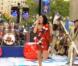 Katy Perry lors de sa performance pour le Today show de NBC le 24 juillet 2009
