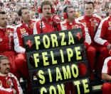 Felipe Massa, victime d'un terrible accident sur le circuit du Hungaroring, est toujours à l'hôpital de Budapest...