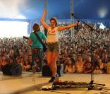 Anaïs au Paléo 2009