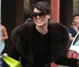 Coco Rocha en plein shooting à New York