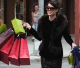 Coco Rocha en plein shooting à New York