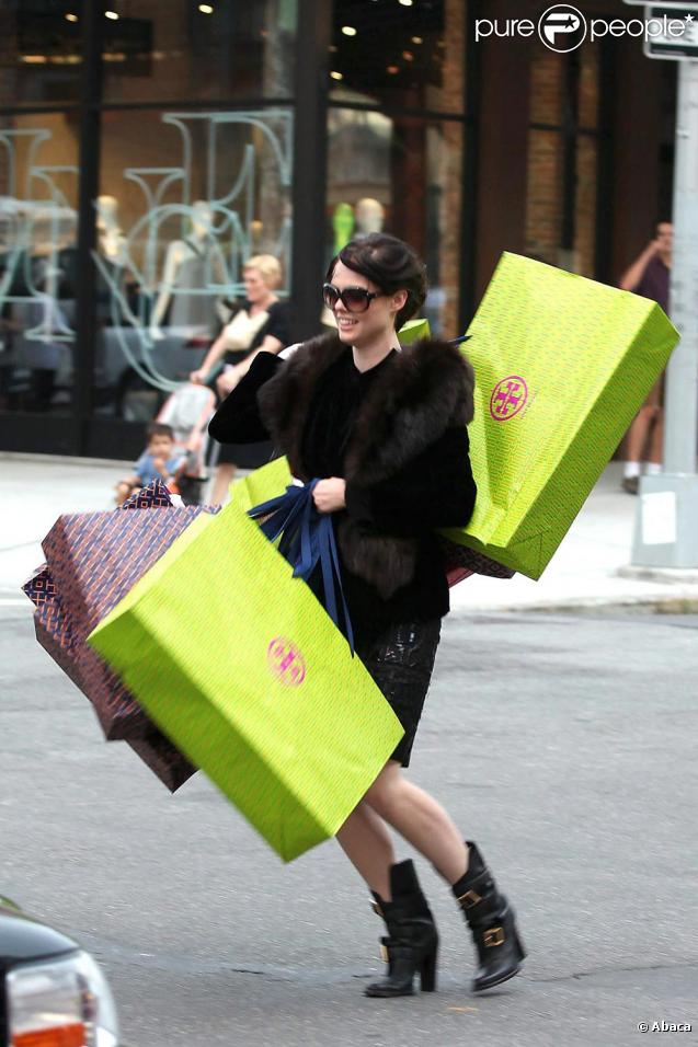 Coco Rocha en plein shooting à New York