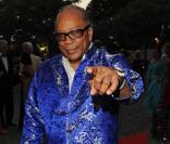 Quincy Jones au gala Concordia, à Marbella, le 25 juillet 2009.