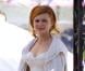 Robe bustier décolletée et volants au niveau de l'encollure, Kirsten Dunst a choisi la simplicité. En attendant son vrai mariage, la rouquine fait des essayages dans Spiderman 3 ! 