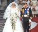 Afin de donner sa main au Prince Charles, Lady Diana a remis les créateurs à la mode dans les mariages princiers, avec sa sublime robe de princesse dessinée par David et Elizabeth Emmanuel ! 