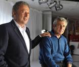 Michel Drucker et Michel Boujenah à la conférence de presse du 25e festival de Ramatuelle