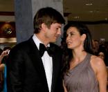 Ashton Kutcher et Demi Moore