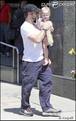 Jason Priestley et son adorable Ava