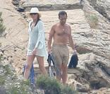 Nicolas et Carla Bruni-Sarkozy en vacances au Cap-Nègre, le 2 août 2009