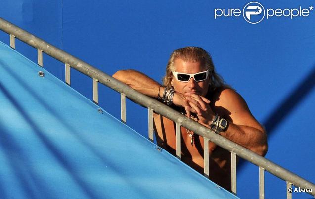 Philippe Lucas lors des Mondiaux de natation 2009 au Foro Italico de Rome