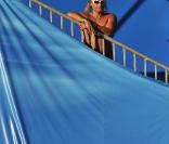 Philippe Lucas lors des Mondiaux de natation 2009 au Foro Italico de Rome