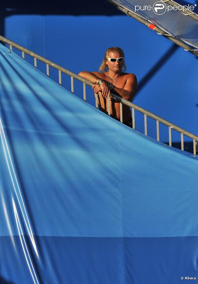 Philippe Lucas lors des Mondiaux de natation 2009 au Foro Italico de Rome