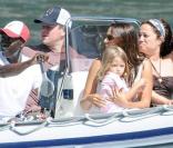 Les familles Cheadle et Damon se la coulent douce en Italie...<br />