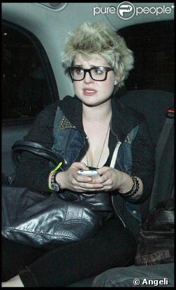 Kelly Osbourne et son boyfriend Luke Worrall. 05/08/09