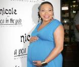 Tisha Campell à la soirée de lancement de la gamme Nicole, vêtemens pour femme enceinte. 06/08/09