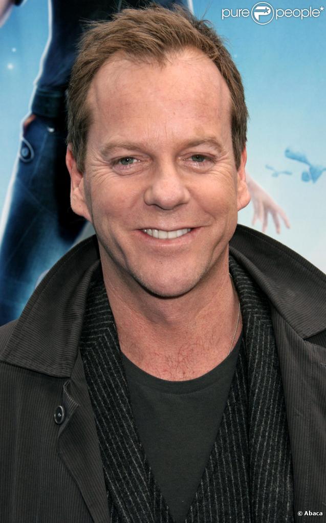 Kiefer Sutherland arrive 2e acteur de série télé le mieux payé ne gagnant QUE 550 000 dollars par épisode de 24 d'après le magazine TV Guide