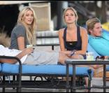 Les héroïnes de l'émission d'MTV , The Hills , sont à la plage... Magnifiques, n'est ce pas ?