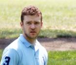 Justin Timberlake lors d'une après-midi golf.