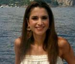 Rania de Jordanie sur sa barque, glamour toujours... 