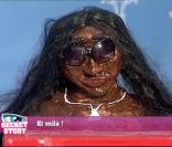 La sculpture en l'honneur de FX