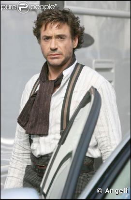 Des photos de tournage de  Sherlock Holmes , prises à Londres, en août 2009 !