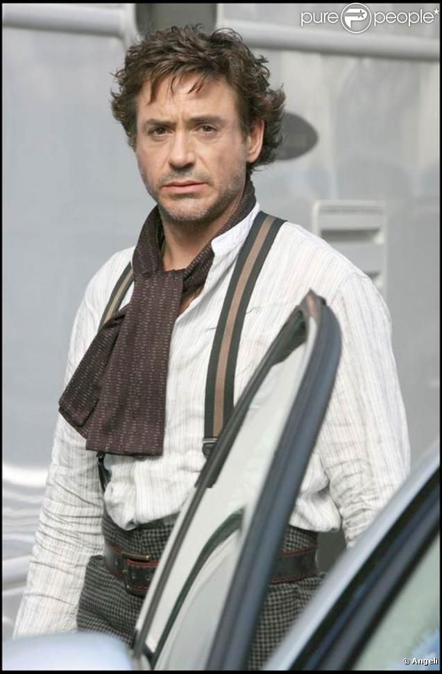 Des photos de tournage de  Sherlock Holmes , prises à Londres, en août 2009 !