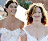 Teri Hatcher et Dana Delany sur le tournage