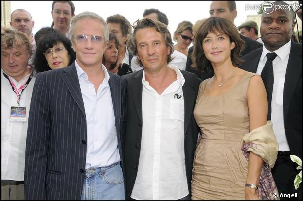 Sophie Marceau, Christophe Lambert et Alain Monne au Festival du Film Francophone d'Angoulême. 27/08/09