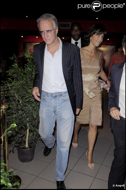 Sophie Marceau et Christophe Lambert au Festival du Film Francophone d'Angoulême. 27/08/09