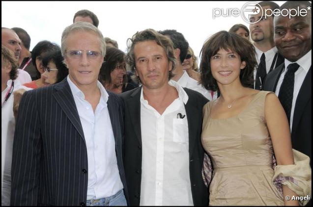 Sophie Marceau et Christophe Lambert au Festival du Film Francophone d'Angoulême. 27/08/09