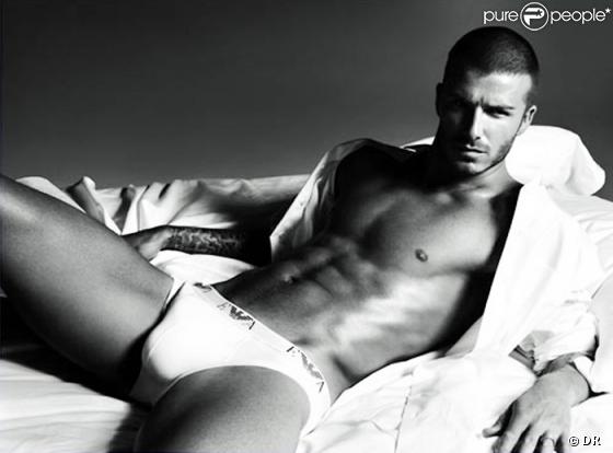 Les slips de David Beckham se vendent comme des petits pains....