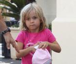 Mark Wahlberg et sa fille Ella à Los Angeles (27 août 2009)