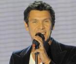Marc Lavoine sur le tournage de l'émission  Vivement Dimanche , diffusée le 6 septembre prochain. 06/09/09