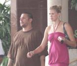 Kevin Federline et sa petite amie Victoria à Miami, août 2009