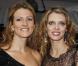Sylvie Tellier enceinte, avec sa soeur Anne-Sophie, à l'occasion de l'avant-première de  Julie et Julia , lors du 35e Festival de Deauville, le 5 septembre 2009 !