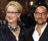 Meryl Streep et Stanley Tucci, à l\'occasion de l\'avant-première de <i>Julie et Julia</i>, lors du 35e Festival de Deauville, le 5 septembre 2009 !