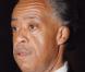 Le révérend Al Sharpton arrive à la soirée après l'enterrement de Michael Jackson