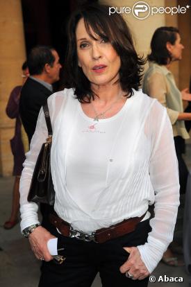 Chantal Lauby en tournage pour France 2