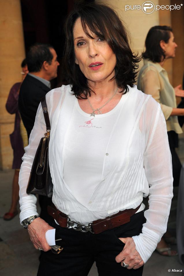 Chantal Lauby en tournage pour France 2