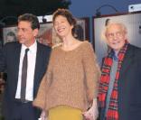 Sergio Castellitto, Jane Birkin et Jacques Rivette lors de la présentation officielle de  36 vues du Pic Saint-Loup , à l'occasion de la 66e Mostra de Venise, le 7 septembre 2009 !