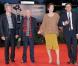 Jacques Bonnaffé, Jacques Rivette, Jane Birkin et Sergio Castellitto lors de la présentation officielle de  36 vues du Pic Saint-Loup , à l'occasion de la 66e Mostra de Venise, le 7 septembre 2009 !