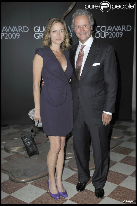 Zoe Cassavetes et Robert Polet à la soirée Gucci Group Awards 66e Mostra de Venise le 7 septembre 2009