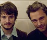 Elijah Wood et Adam Ikx, à Paris, en mai 2008 !