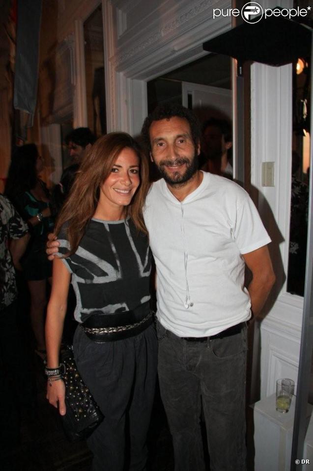 Elsa Fayer et Zinedine Soualem à la soirée Jean-Claude Jitrois