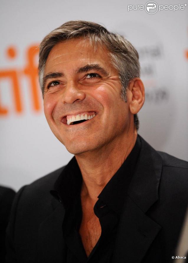 George Clooney a tenu une conférence de presse pour présenter The Men Who Stare At Goats au festival de Toronto,  